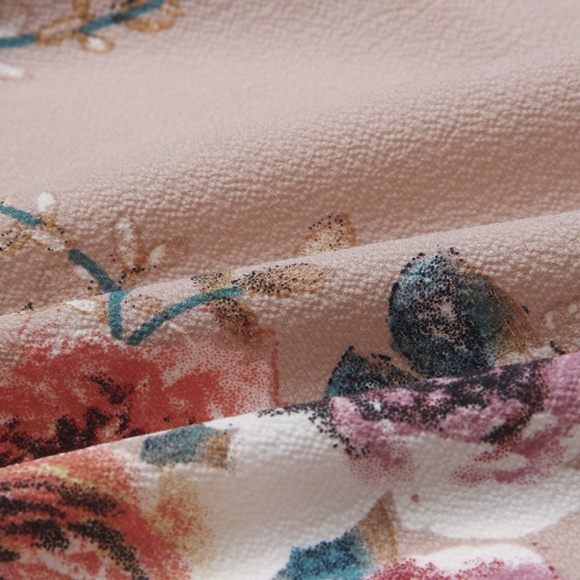 Beige Bohemian Style Maxi Dress - Picture 8 of 8